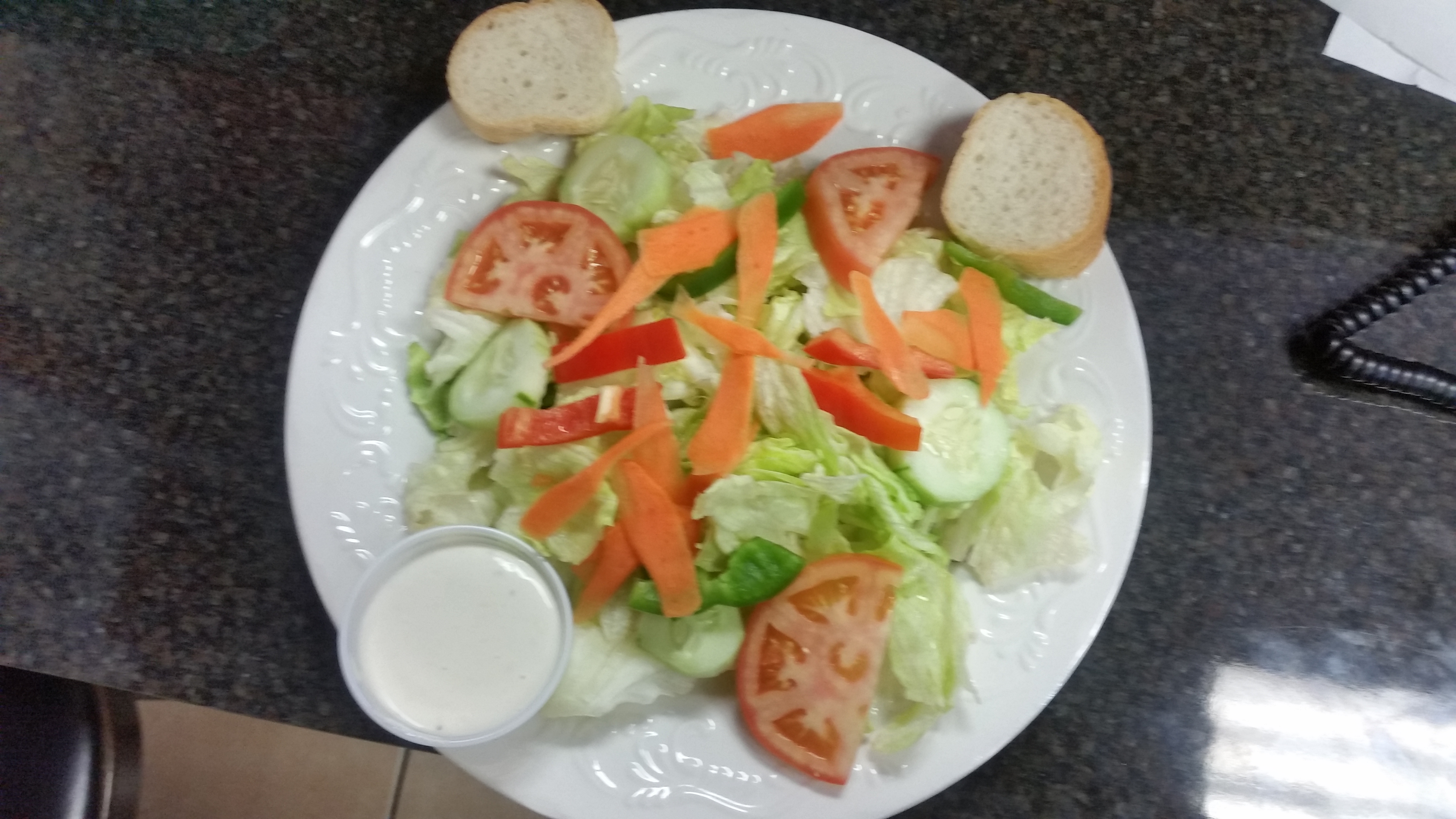 Order Garden Salad food online from Italian Pizza & Subs store, Jamaica Plain on bringmethat.com