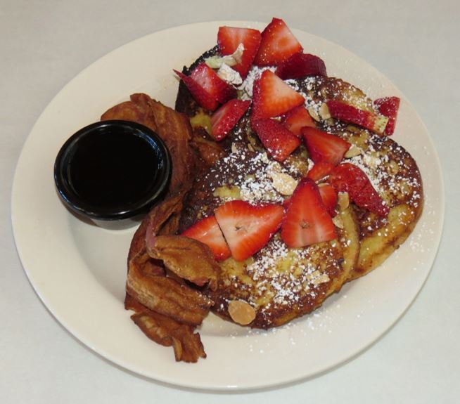 Order Brioche French Toast food online from Champagne Bakery store, San Diego on bringmethat.com