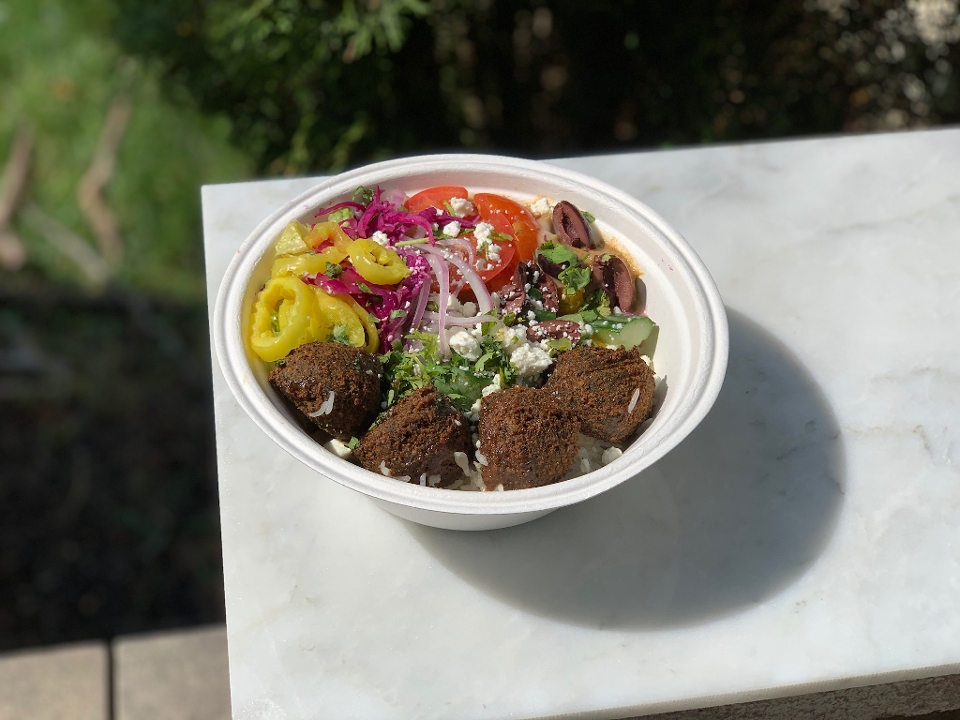 Order Falafel (Bowl) food online from Levant: Elevated Mediterranean Eater store, Columbus on bringmethat.com