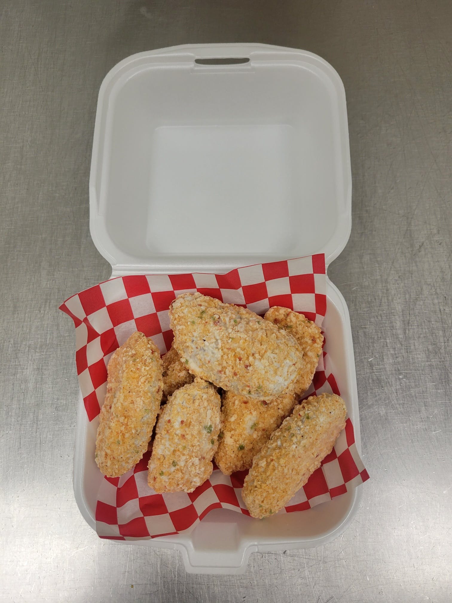 Order Jalapeno Poppers - 6 Pieces food online from Pete Za store, Grand Forks on bringmethat.com