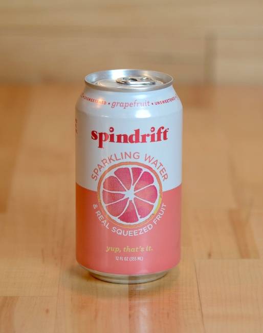 Order Spindrift Grapefruit food online from Noon Mediterranean store, Boston on bringmethat.com