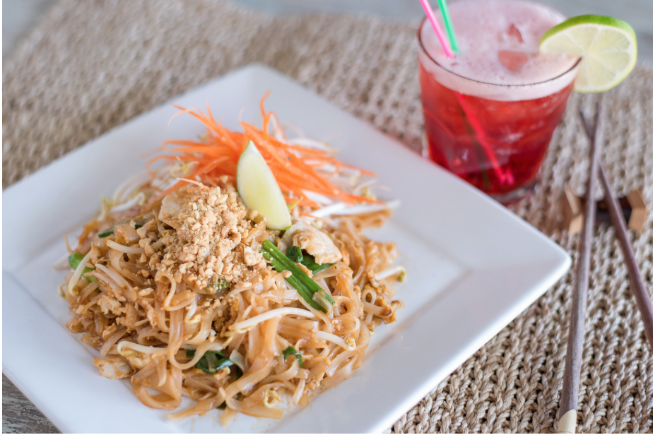 Order 34. Pad Thai food online from Siam Lotus store, Beaverton on bringmethat.com