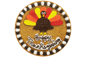 Order Turkey Happy Thanksgiving Cookie Cake food online from American Deli on Broad St. store, Athens on bringmethat.com