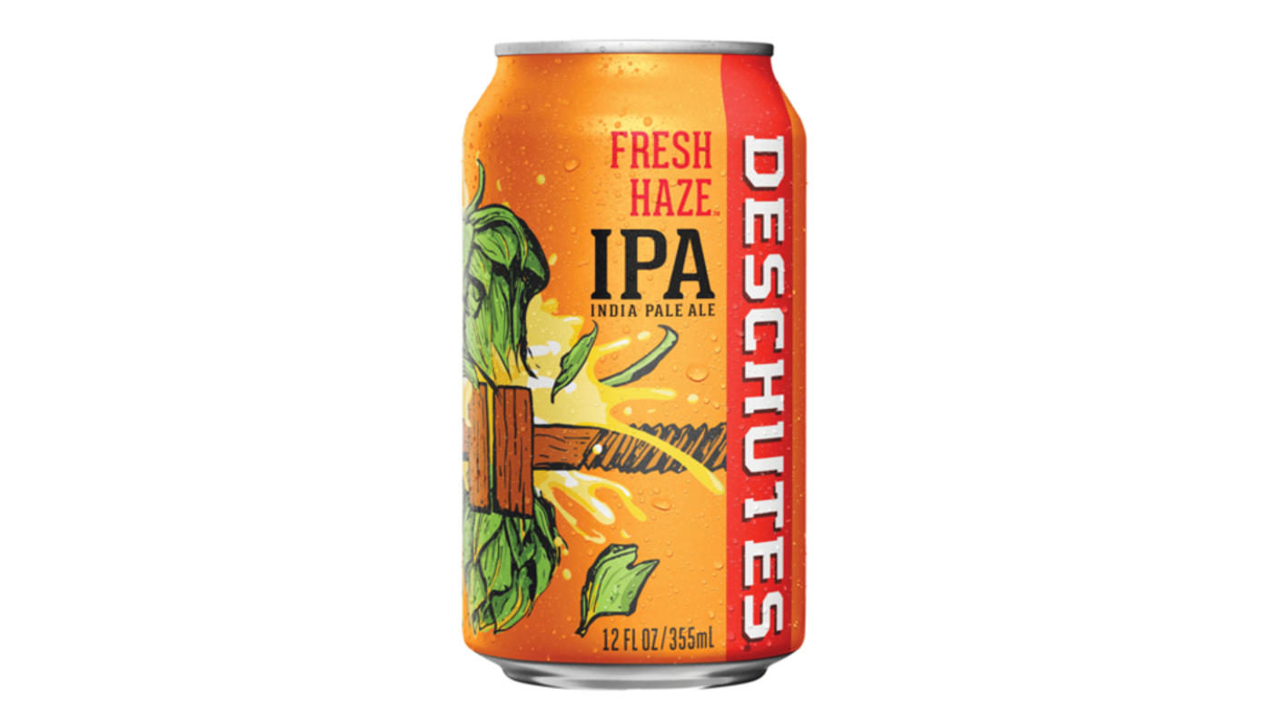 Order Deschutes Fresh Haze IPA 6x 12oz Cans food online from Spikes Bottle Shop store, Chico on bringmethat.com