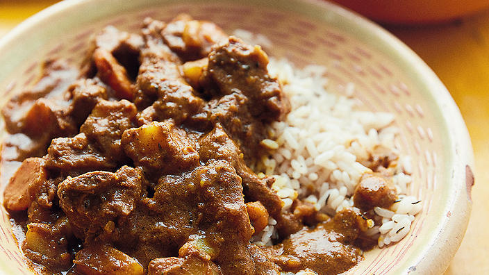 Order Goat Curry food online from The Curry Bowl Kitchen store, Elkton on bringmethat.com