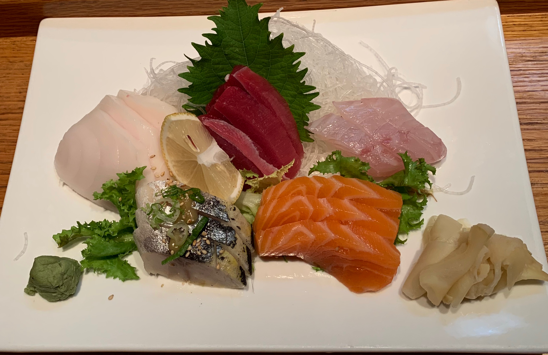 Order 7. Sashimi Deluxe food online from Mikaku store, New York on bringmethat.com