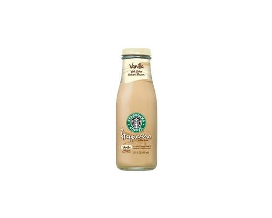 Order Starbucks Frappuccino Vanilla 13.7oz food online from Extra Mile 2001 store, Cypress on bringmethat.com