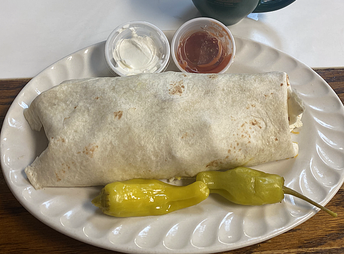 Order Breakfast Burrito food online from The Bomber store, Ypsilanti on bringmethat.com
