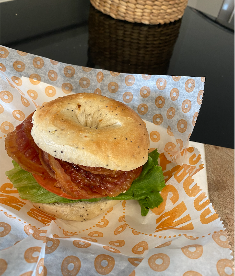 Order Junior BLT Sandwich food online from Barry Bagels - W. Dussel Dr. store, Maumee on bringmethat.com