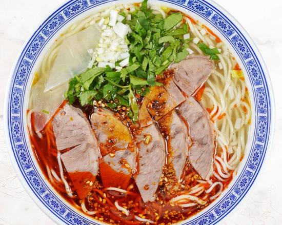 Order House Special Beef Noodle Soup 兰州牛肉拉面 food online from 1919 Noodle Express store, Monterey Park on bringmethat.com