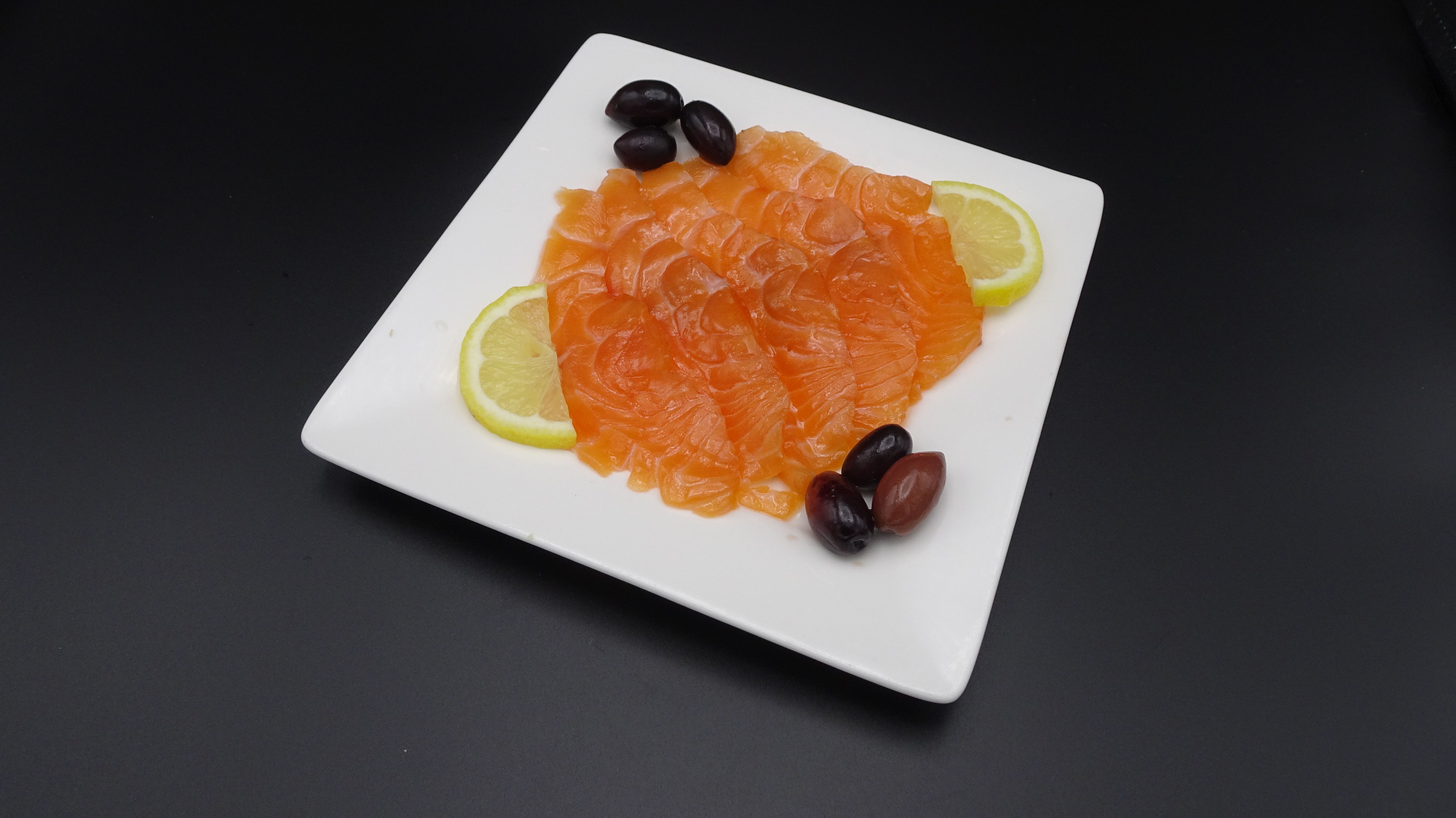 Order Home-Made Cured Salmon food online from Traktir store, West Hollywood on bringmethat.com