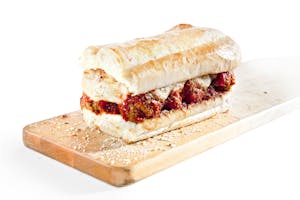 Order Meatball Sandwich food online from Fox's Pizza Den store, Freedom on bringmethat.com