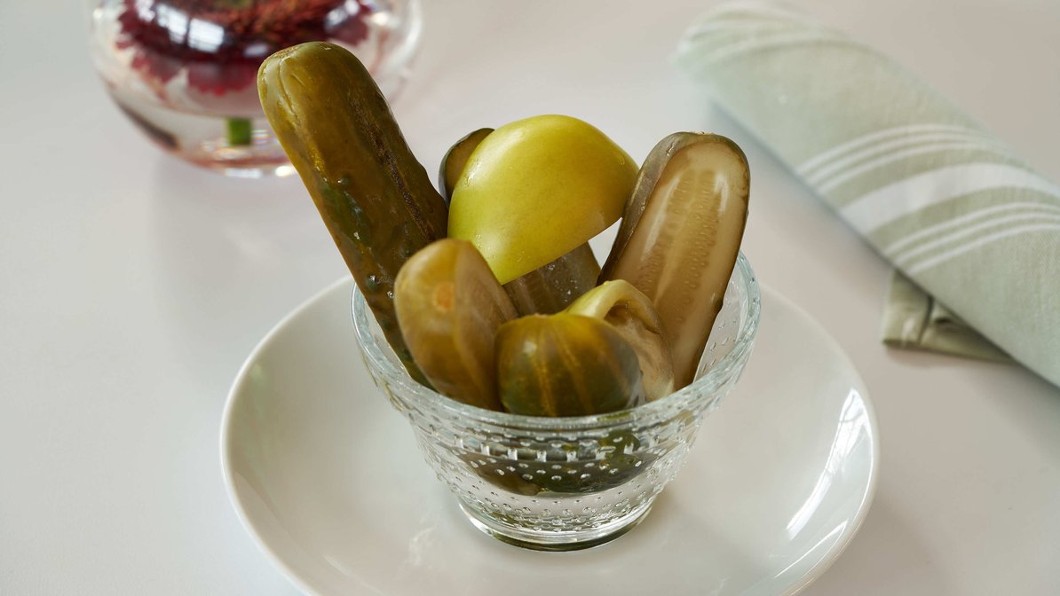 Order Pint of Pickles food online from Our Fathers store, Boston on bringmethat.com