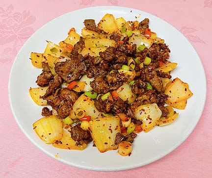 Order Beef with Cumin food online from Canaan Restaurant store, Artesia on bringmethat.com