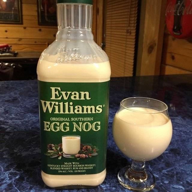 Order EVAN WILLIAMS EGG NOG ORIGINAL SOUTHERN 30 750ML food online from House Of Wine store, New Rochelle on bringmethat.com
