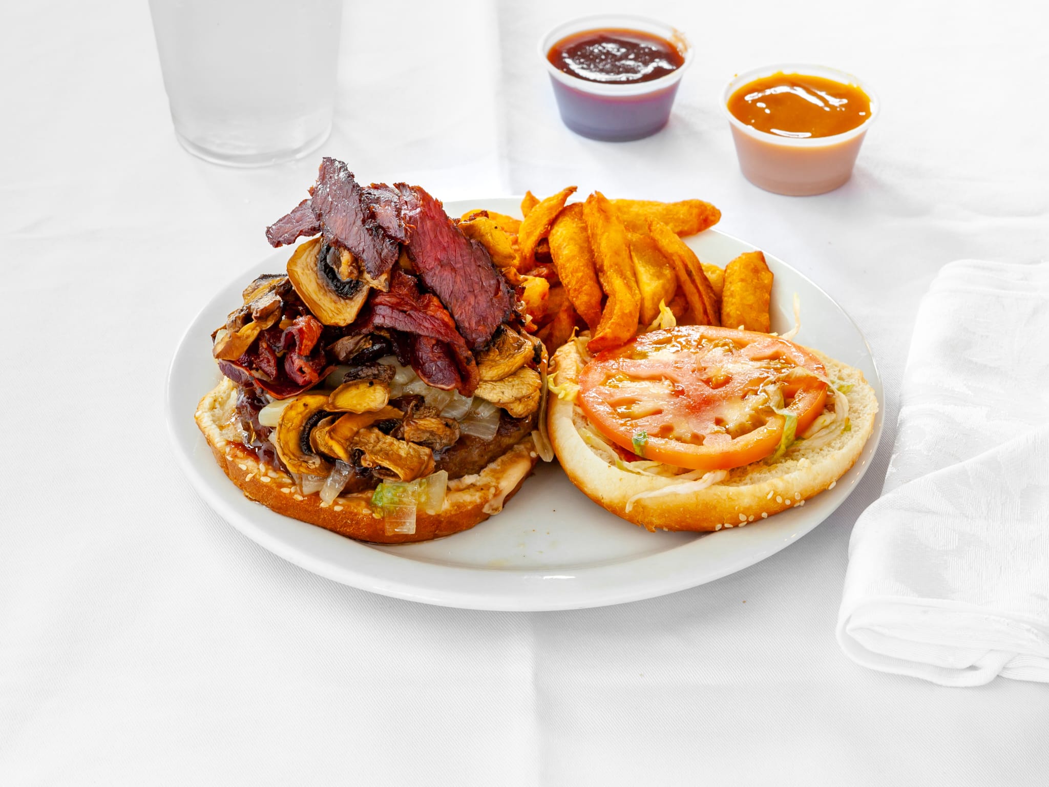 Order The Bay-Ken Burger food online from Great chicago food & beverage co store, Chicago on bringmethat.com