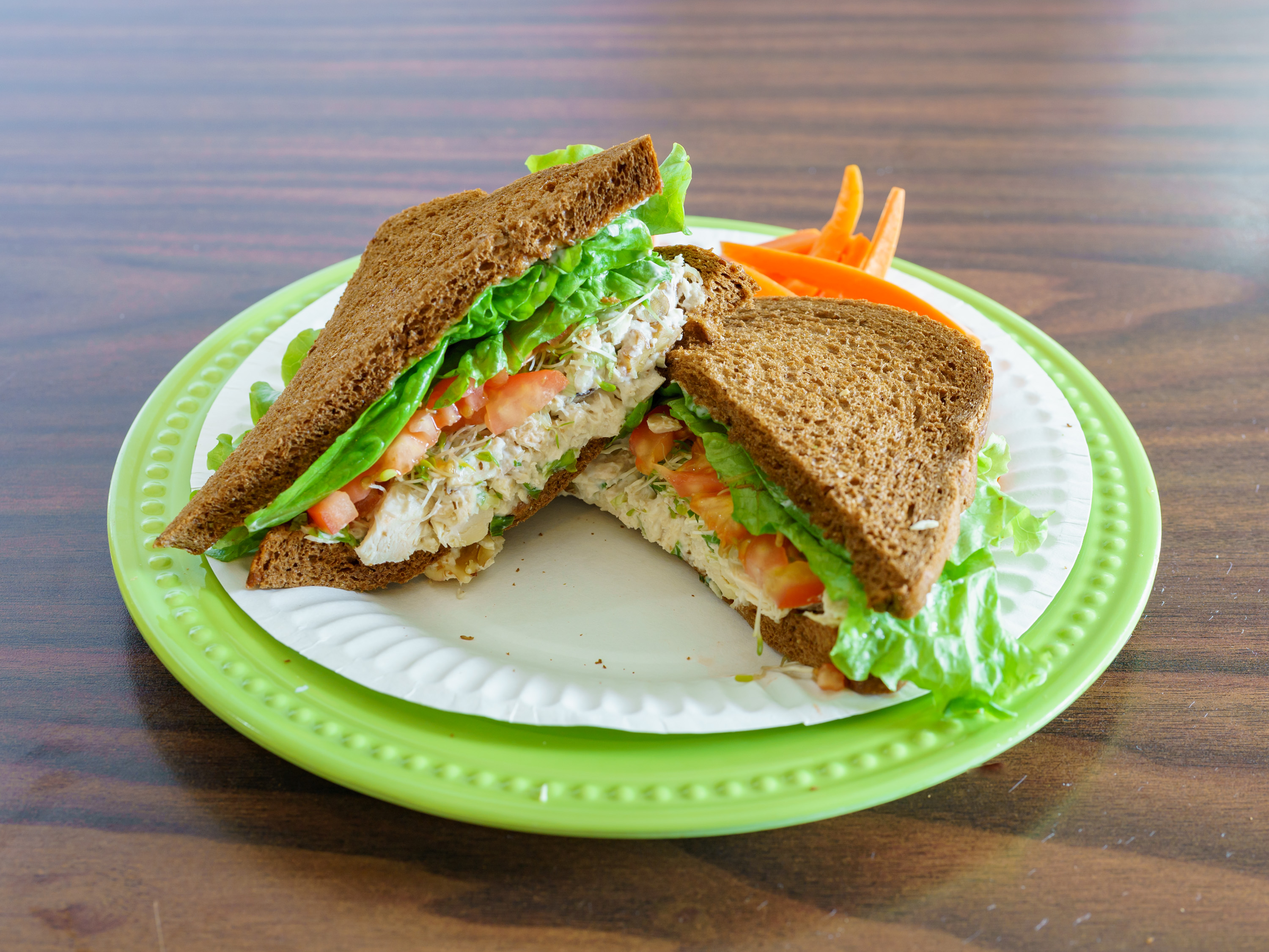 Order Chicken Walnut Sandwich food online from Ivy Bridge To Better Health store, Tustin on bringmethat.com