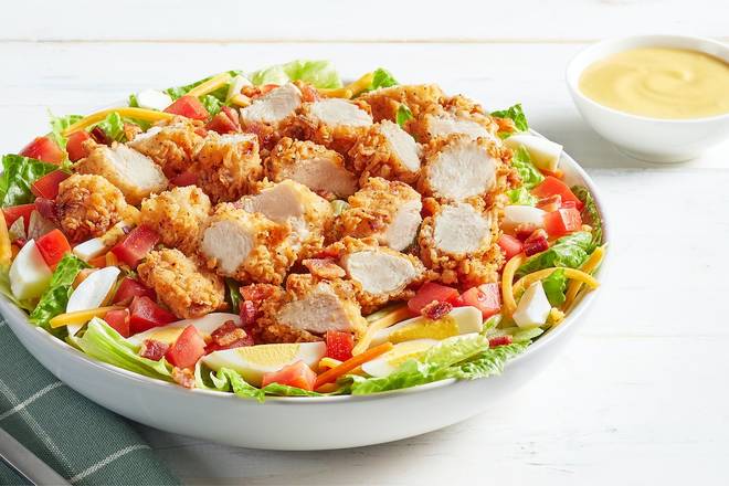 Order Southern-Fried Chicken Tender Salad Platter food online from Ocharley store, Mobile on bringmethat.com