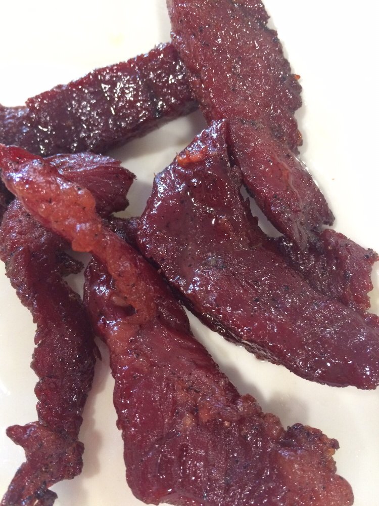 Order Pork Jerky food online from Thai Lily Cafe store, Houston on bringmethat.com