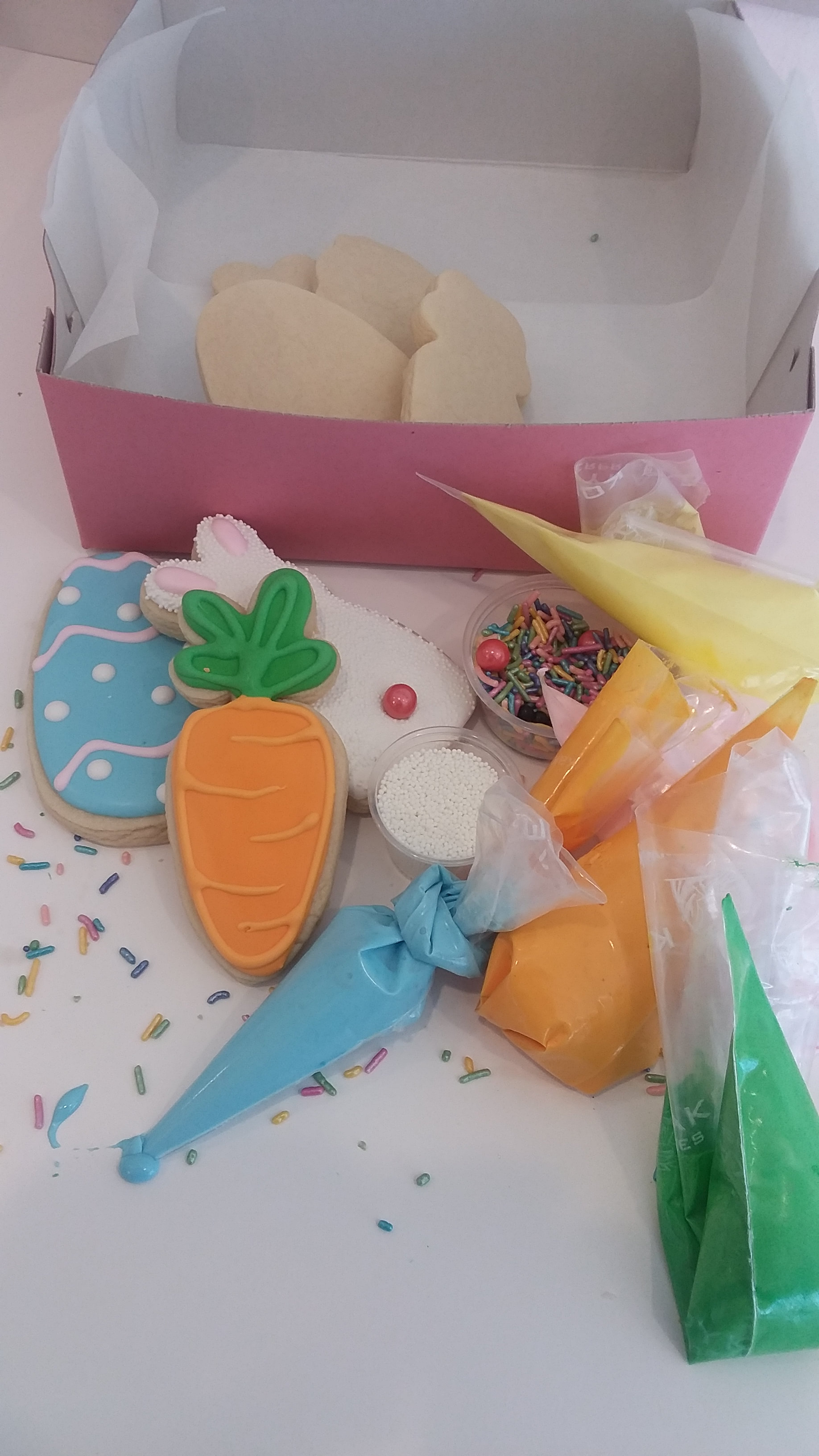 Order Easter Cookie Kit food online from Paula Jacqueline Cakes & Pastries store, Scottsdale on bringmethat.com