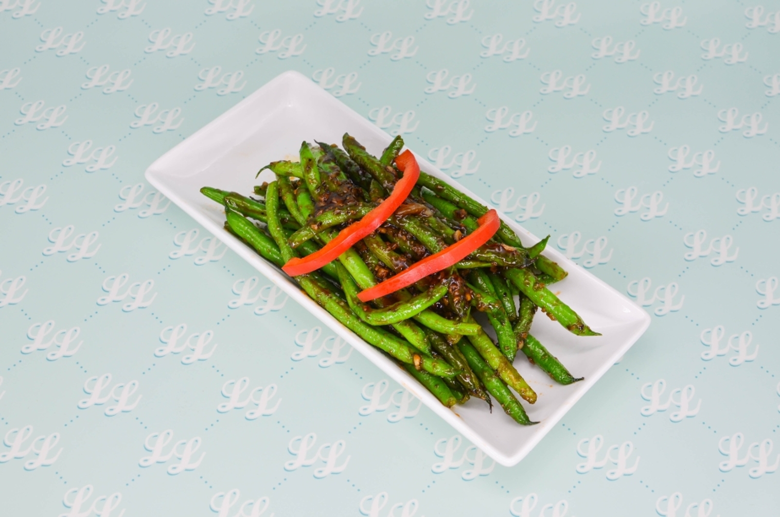 Order Garlic String Beans food online from Luc Lac Vietnamese Kitchen store, Portland on bringmethat.com