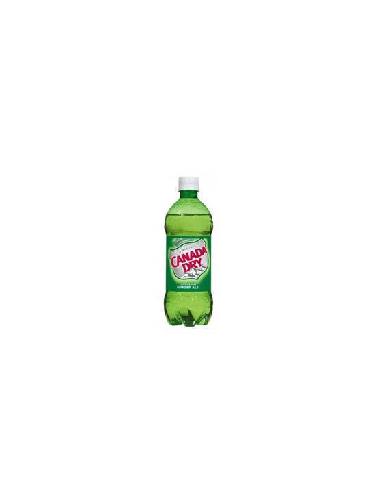 Order Canada Dry Ginger Ale 20 OZ Bottle food online from Chevron Extramile store, Tracy on bringmethat.com