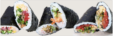 Order 2 Protein Poke-Rito (Sushi Burrito) food online from Poke Eats store, Chandler on bringmethat.com