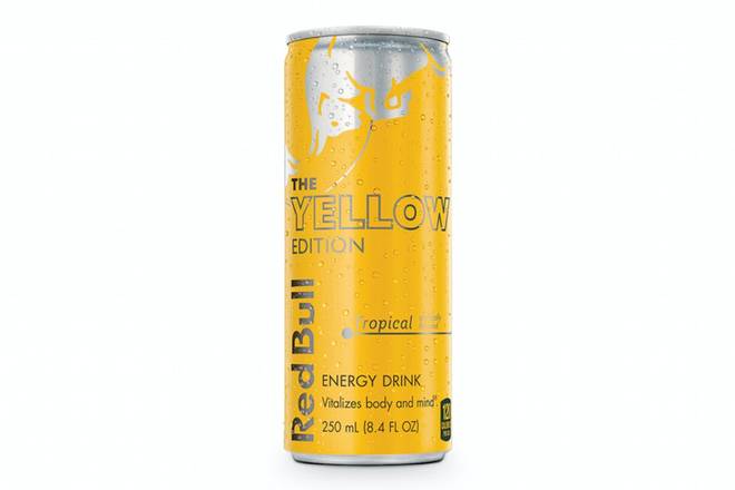Order Red Bull Yellow Can food online from Macs & Stacks store, Evansville on bringmethat.com