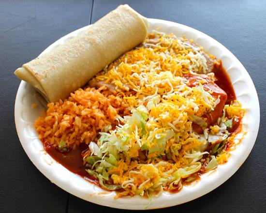 Order #6 Burrito and Enchilada food online from Arsenio's Mexican Food #1 store, Clovis on bringmethat.com