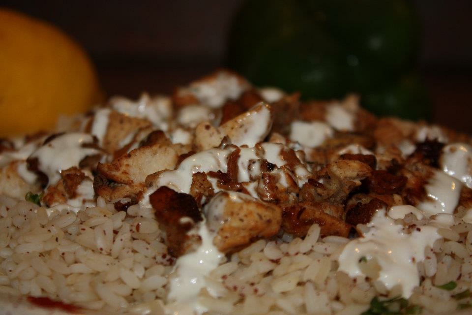 Order Chicken Shawarma Platter food online from Venus Greek & Mediterranean store, Buffalo on bringmethat.com