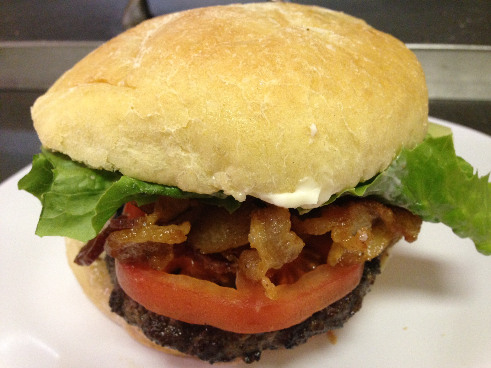 Order BLT Burger food online from Sofia Pizza House store, Quincy on bringmethat.com