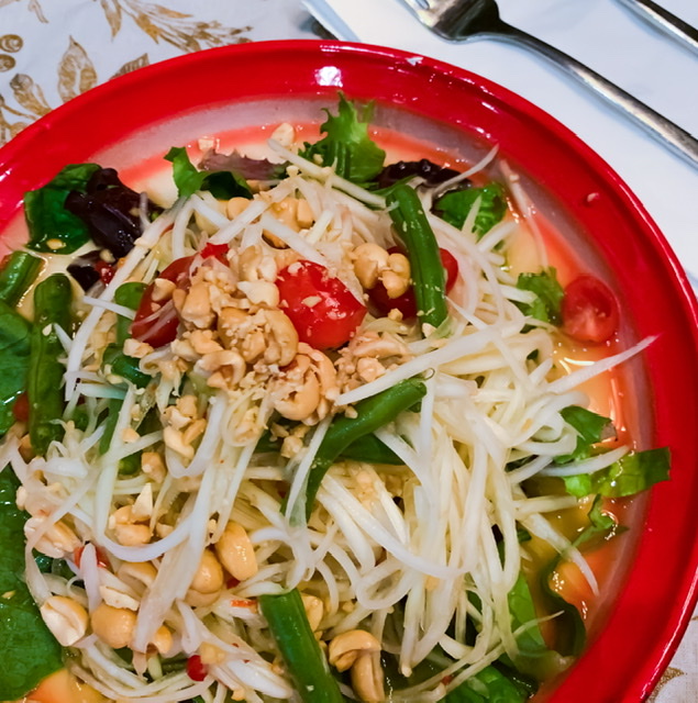 Order Papaya Salad (GF) food online from Thai @ Lex store, New York on bringmethat.com