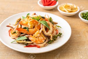 Order S7. Pad Ta Lay food online from Chang Thai & Pho store, North Bend on bringmethat.com