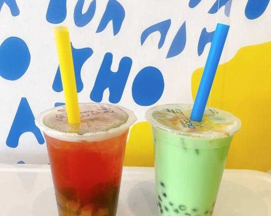 Order Bubble Tea (Large) food online from Sumuji Cafe store, Newark on bringmethat.com