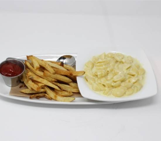 Order Kids Mac 'n Cheese food online from The League Kitchen & Tavern store, Austin on bringmethat.com