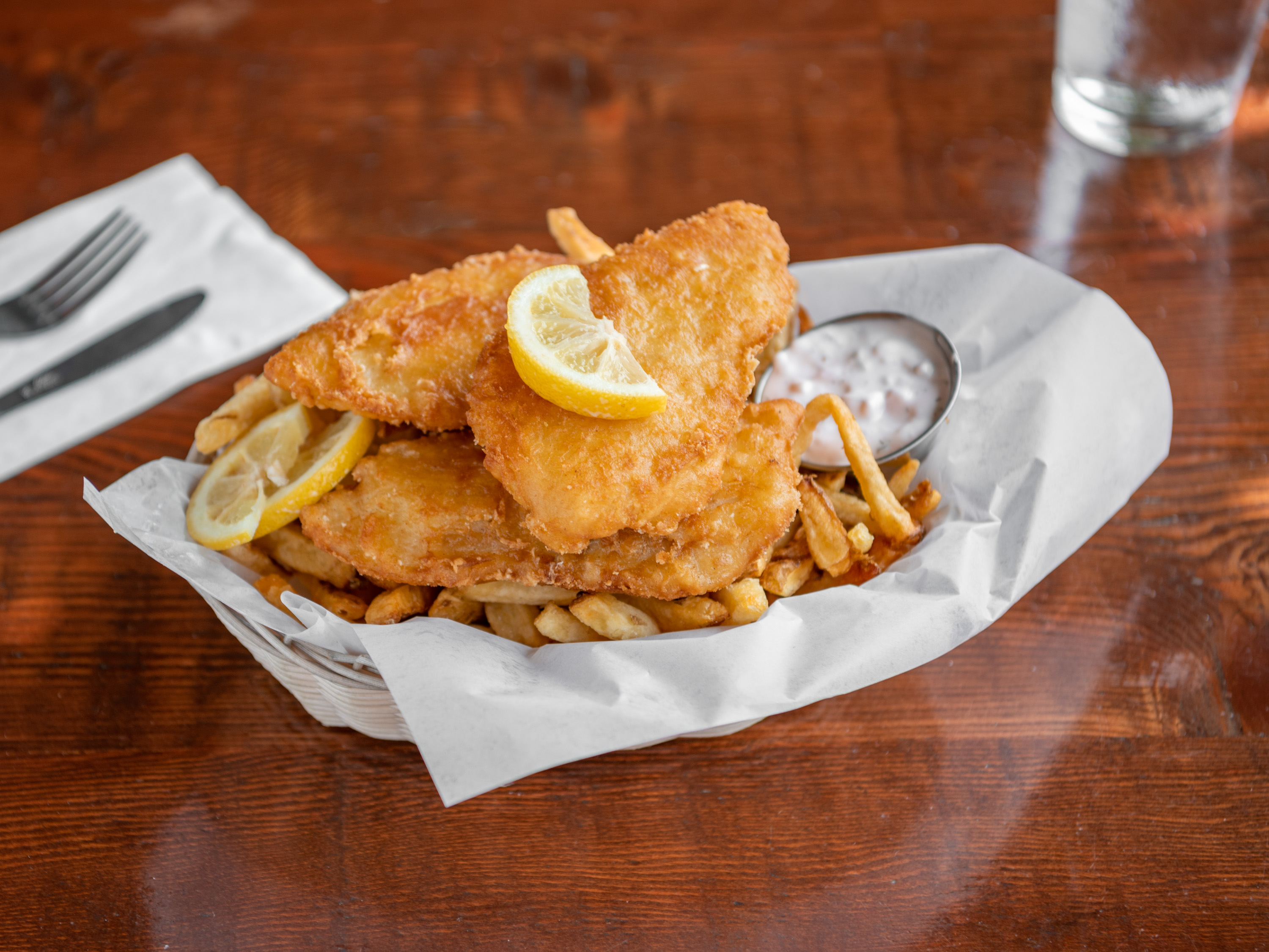 Order Fish & Chips food online from Albany Taproom store, Albany on bringmethat.com
