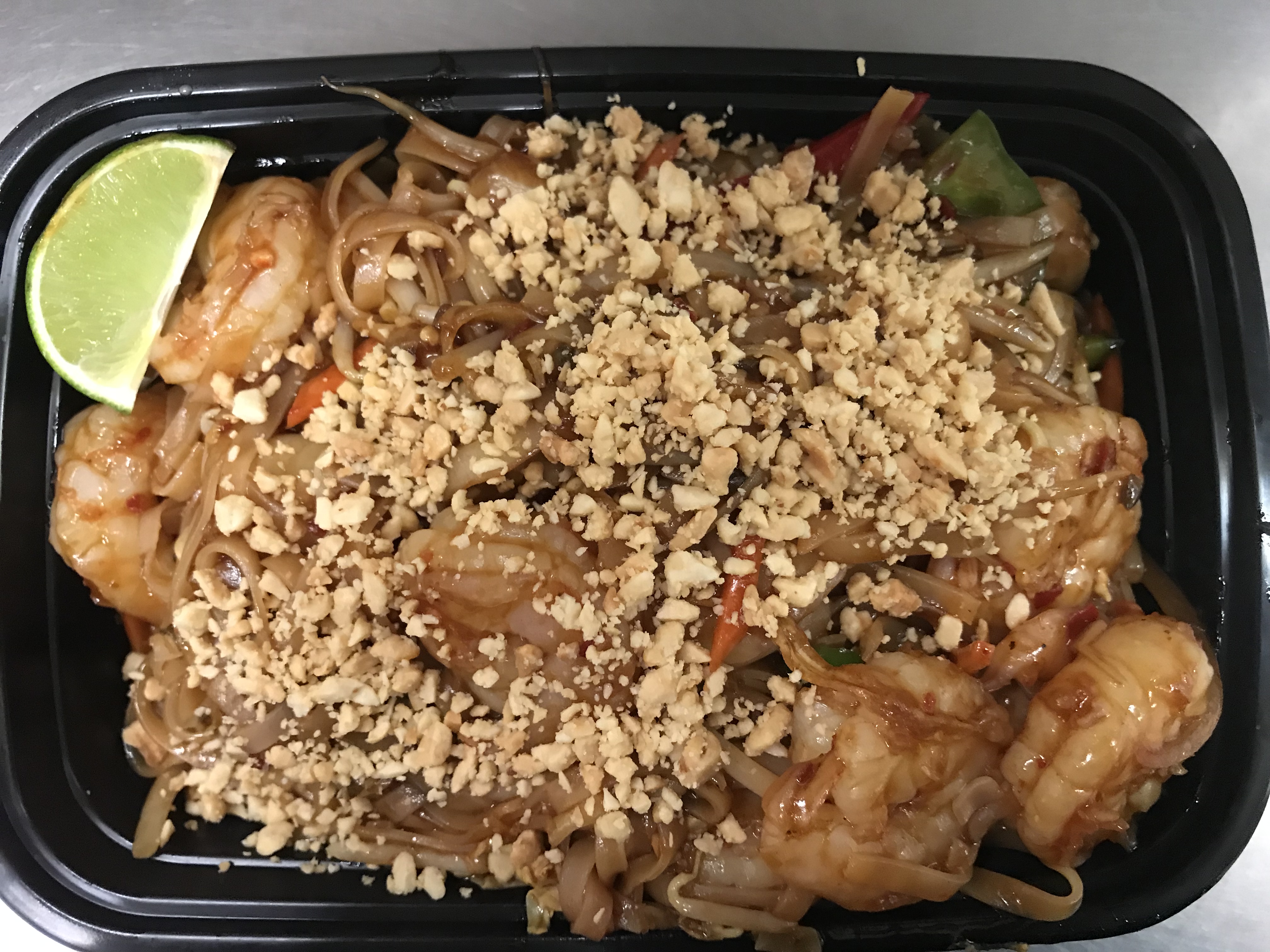 Order Pad Thai with Shrimp food online from Golden Bowl store, Bartlett on bringmethat.com