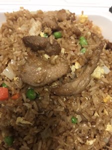 Order L午. Pork Fried Rice 肉炒饭L4 food online from Moon Wok store, Lenexa on bringmethat.com
