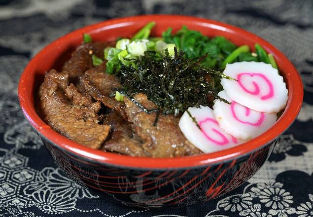 Order Beef Udon food online from Osaka Sushi & Fresh Smoothies store, Chicago on bringmethat.com