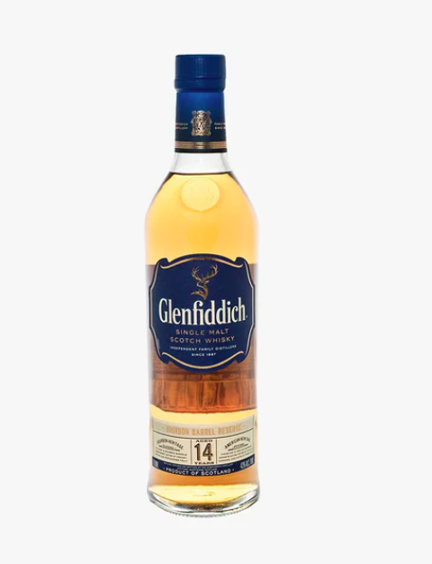 Order Glenfiddich 14 Year 750ml food online from Terners Liquor store, Los Angeles on bringmethat.com