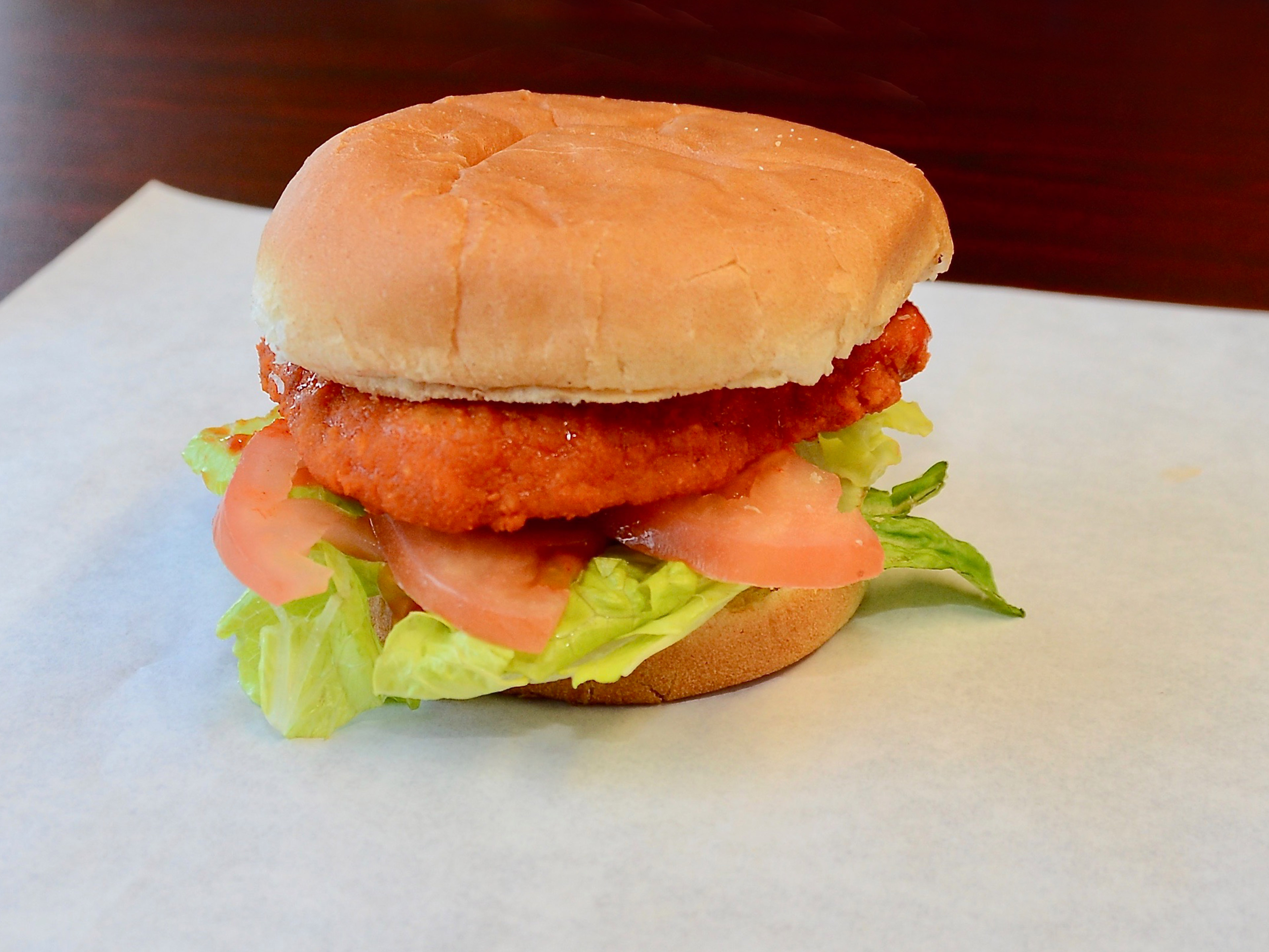 Order Fried Buffalo Chicken Sandwich food online from The Little Island store, Evanston on bringmethat.com
