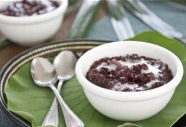 Order Purple Rice with coconut milk food online from Nidda Thai Cuisine store, Houston on bringmethat.com