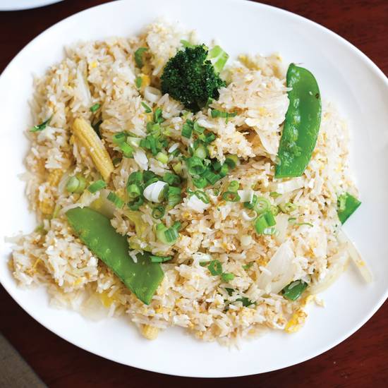 Order E51. Vegetable Fried Rice food online from Opart Thai House store, Chicago on bringmethat.com