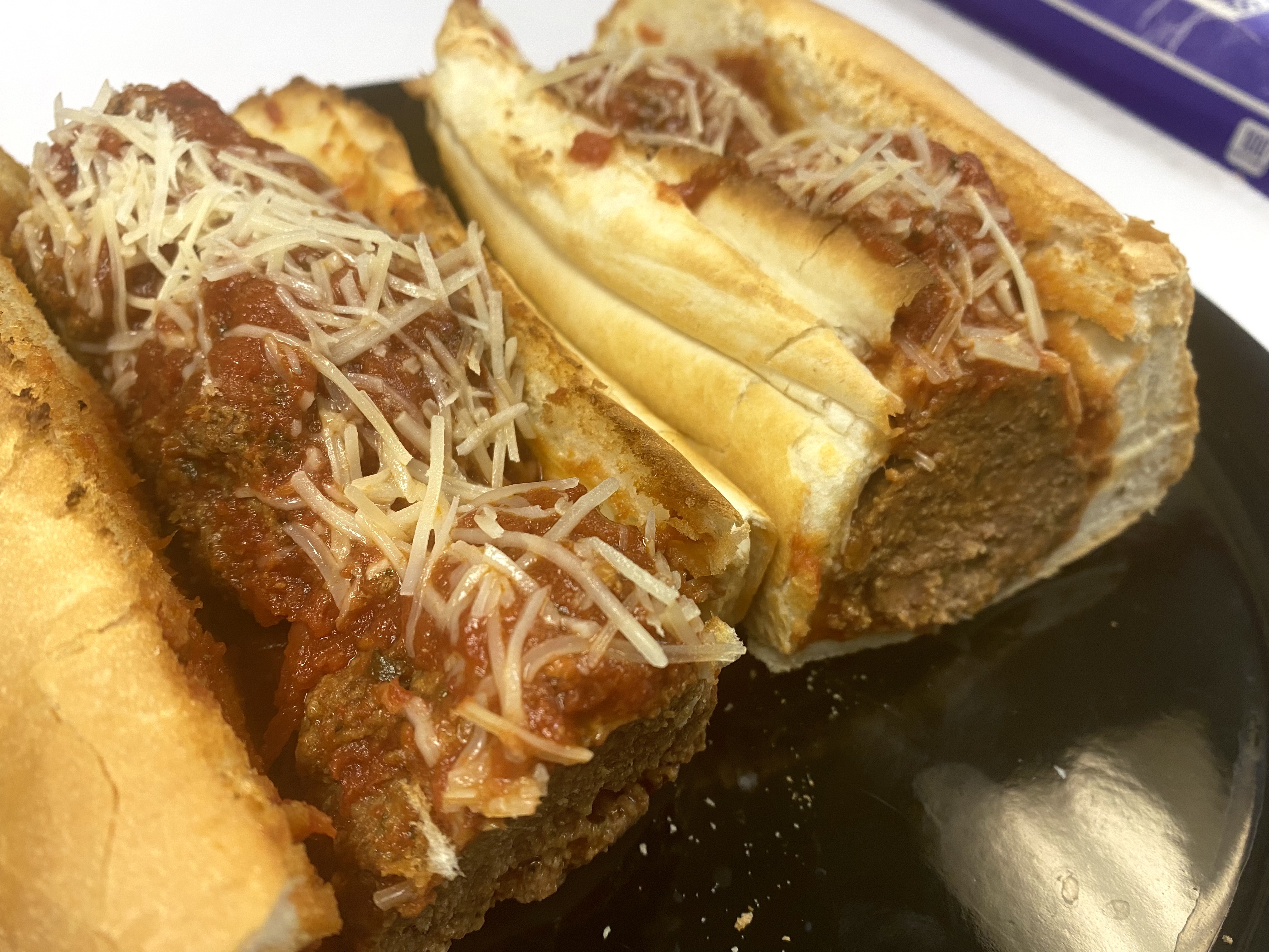 Order Homemade Meatball Sandwich food online from Luisa's Italian Pizzeria store, Manchester on bringmethat.com