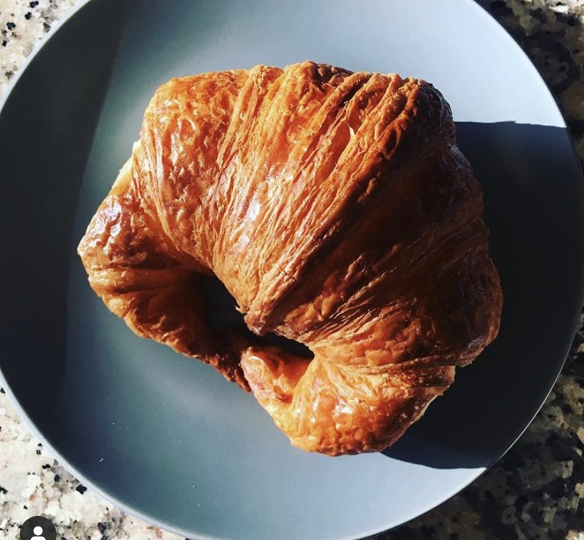 Order Plain Croissant food online from Ground Up Coffee Shop store, Philadelphia on bringmethat.com