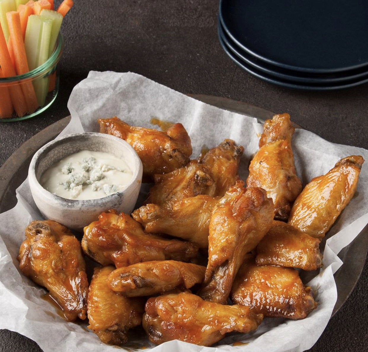 Order 10 Wings food online from Vino's Pizzeria store, Greensboro on bringmethat.com