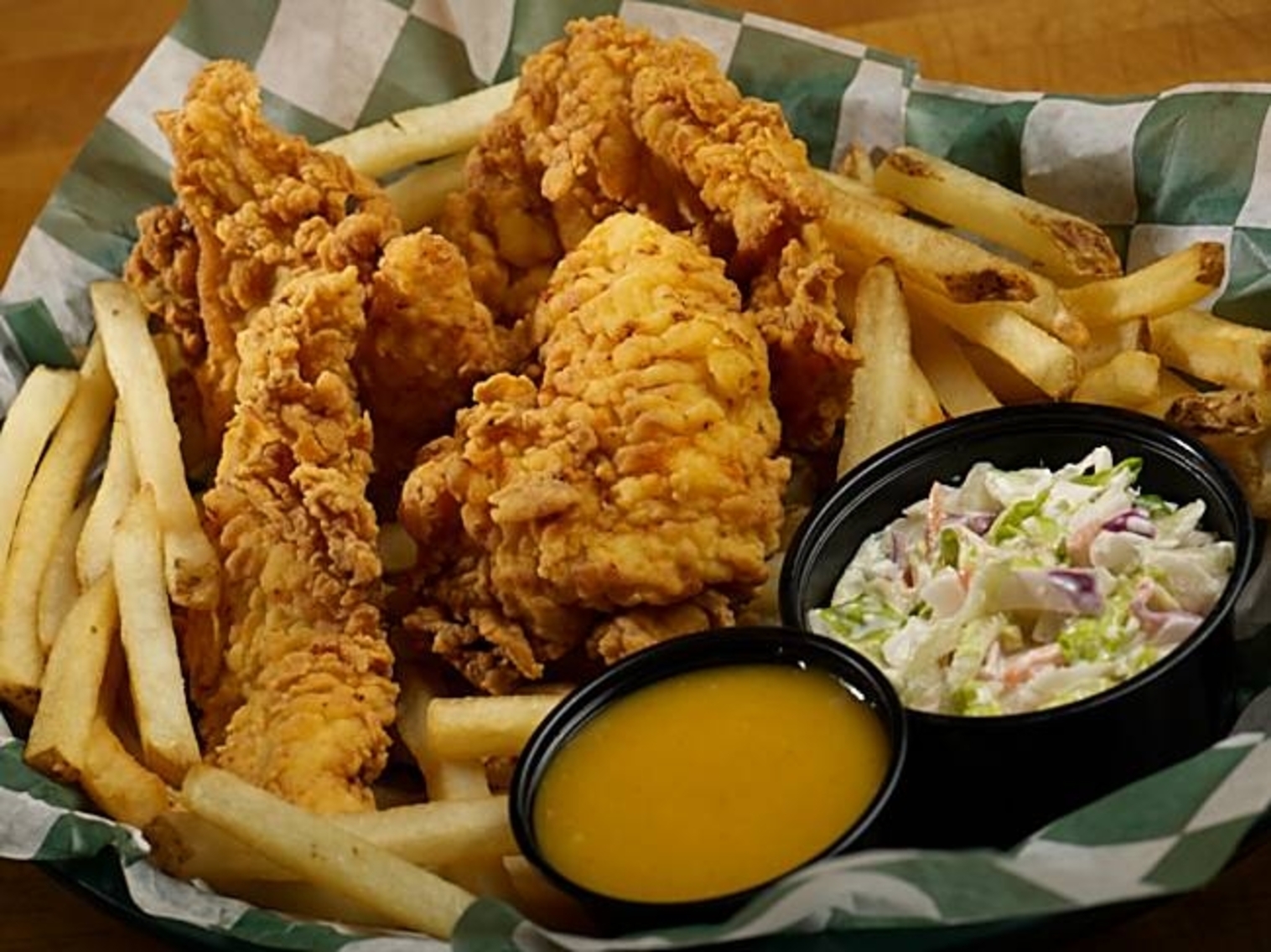 Order Hand-Breaded Chicken Tenders food online from Beef O'Brady's store, The Villages on bringmethat.com