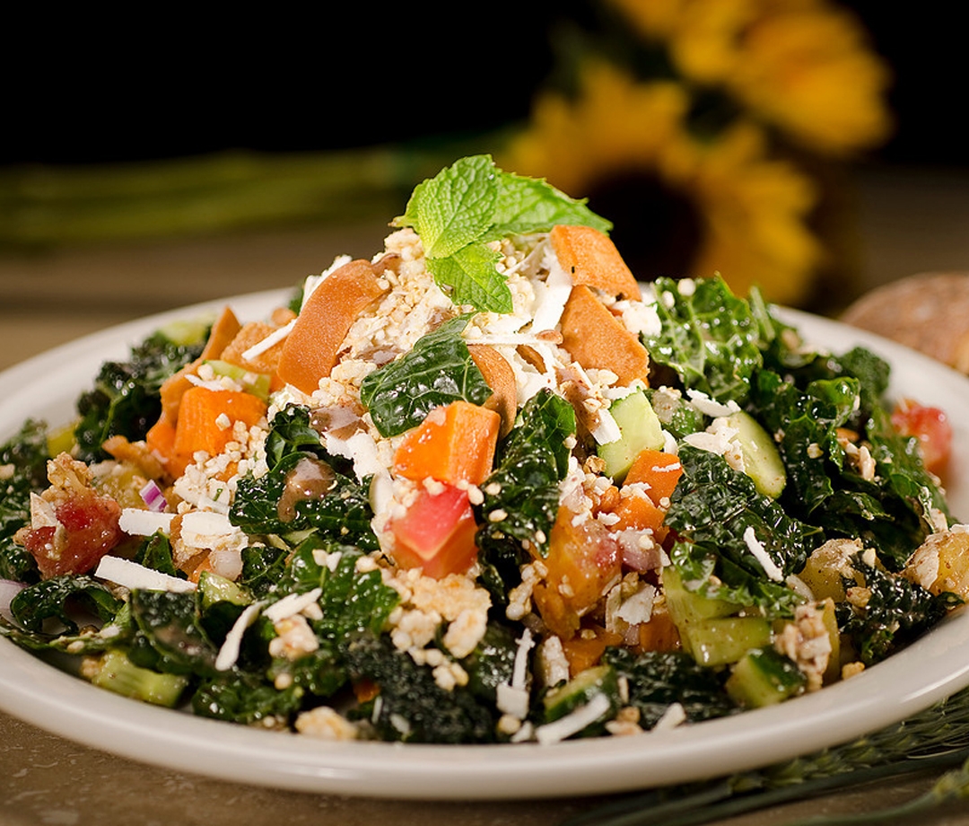 Order Caravan Kale Salad food online from Urth Caffe store, Las Vegas on bringmethat.com