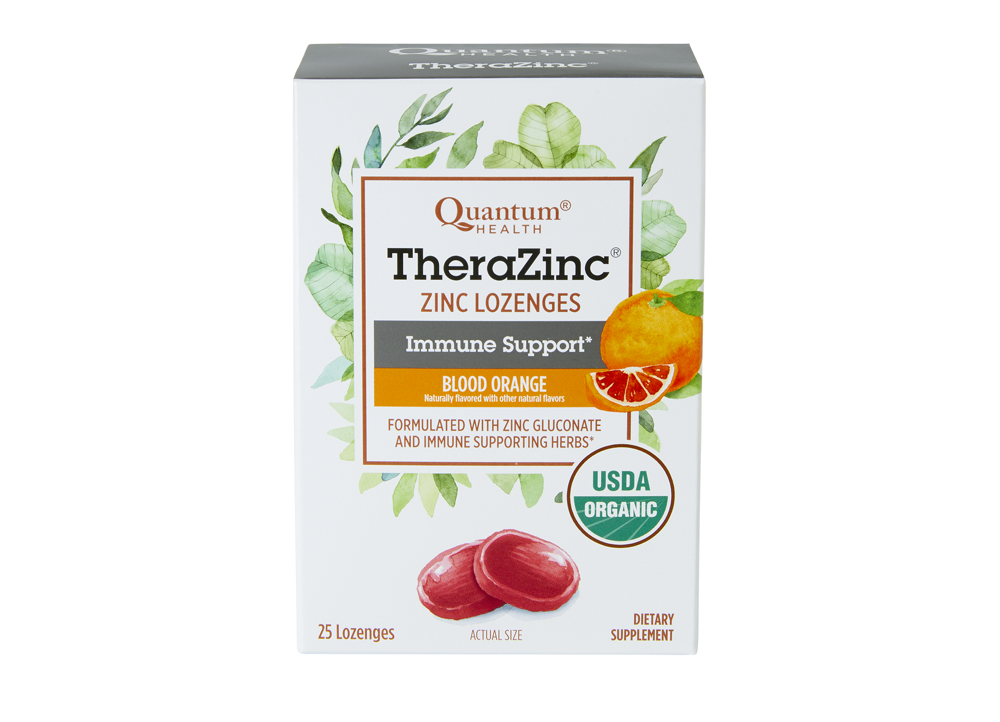 Order TheraZinc Lozenge, Blood Orange - 25 ct food online from Rite Aid store, Cathedral City on bringmethat.com