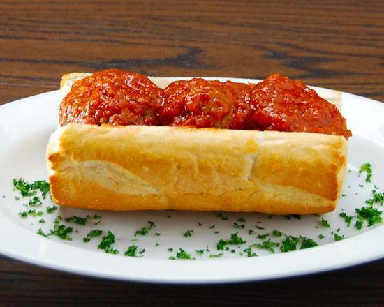 Order Meatball Sandwich food online from Rosati's Pizza store, Conroe on bringmethat.com
